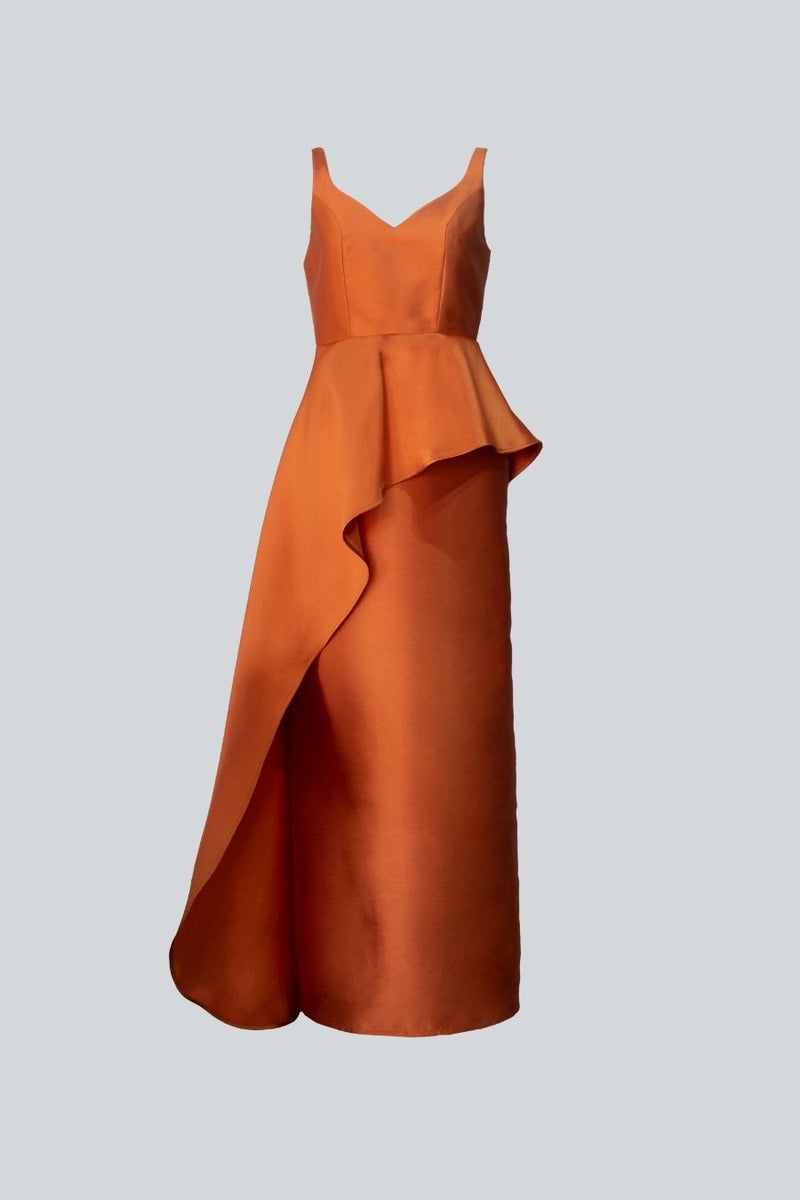 VESTIDO LARGO FLOR NOCTURNA