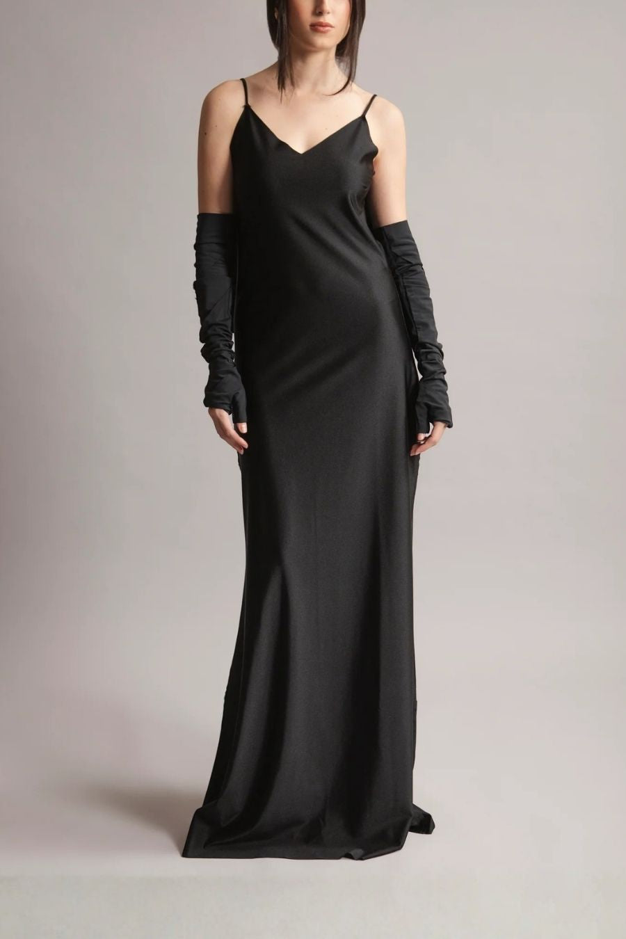 VESTIDO LARGO FLY NEGRO