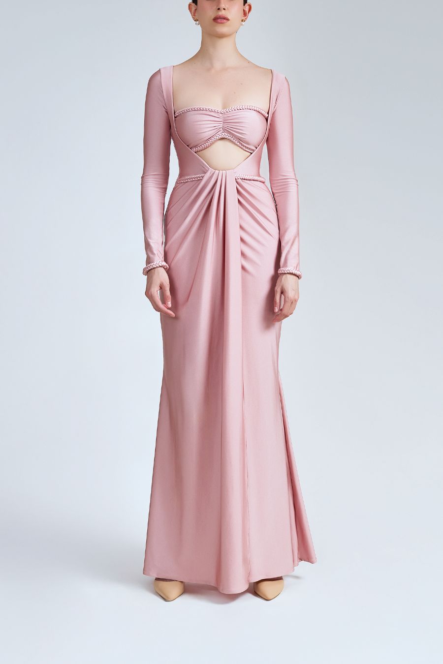 VESTIDO IRIDESCENCIA ROSA