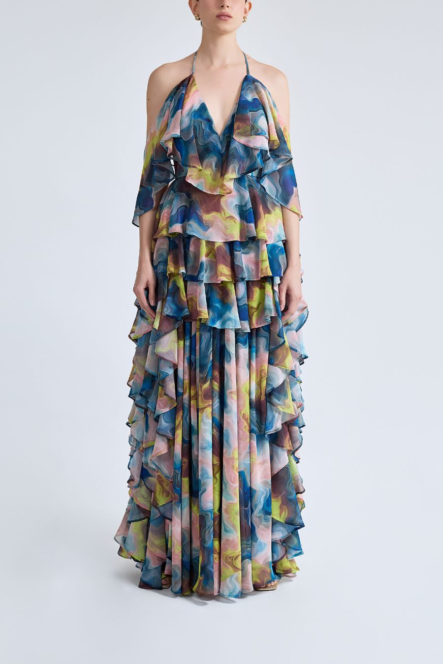 VESTIDO LARGO GEO