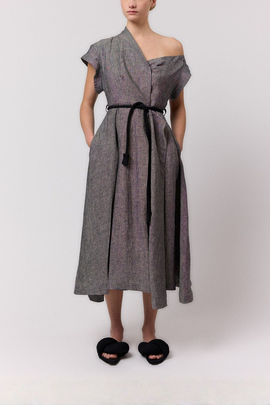 VESTIDO MIDI VELAS