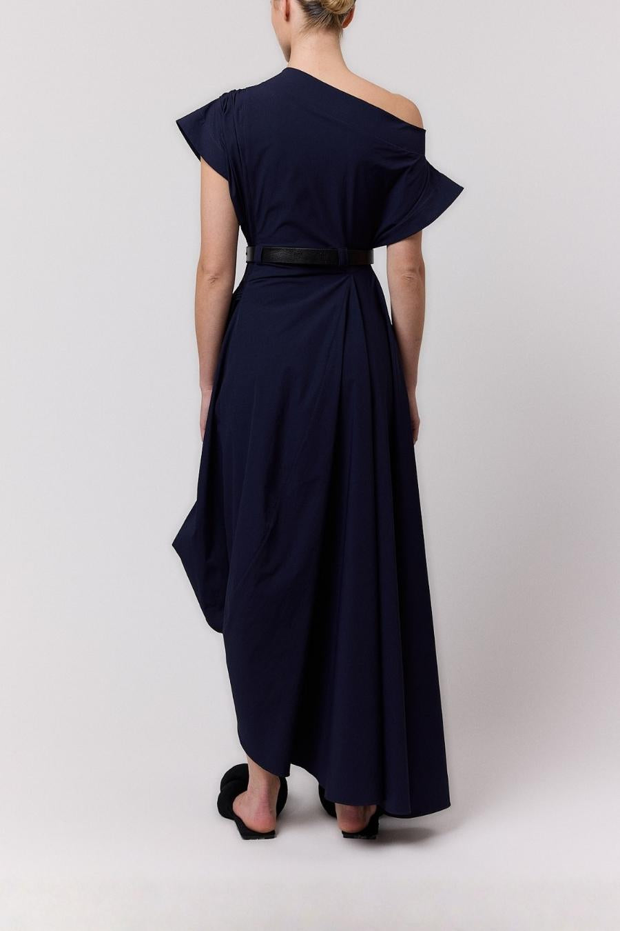 VESTIDO MIDI ADAMICO NAVY