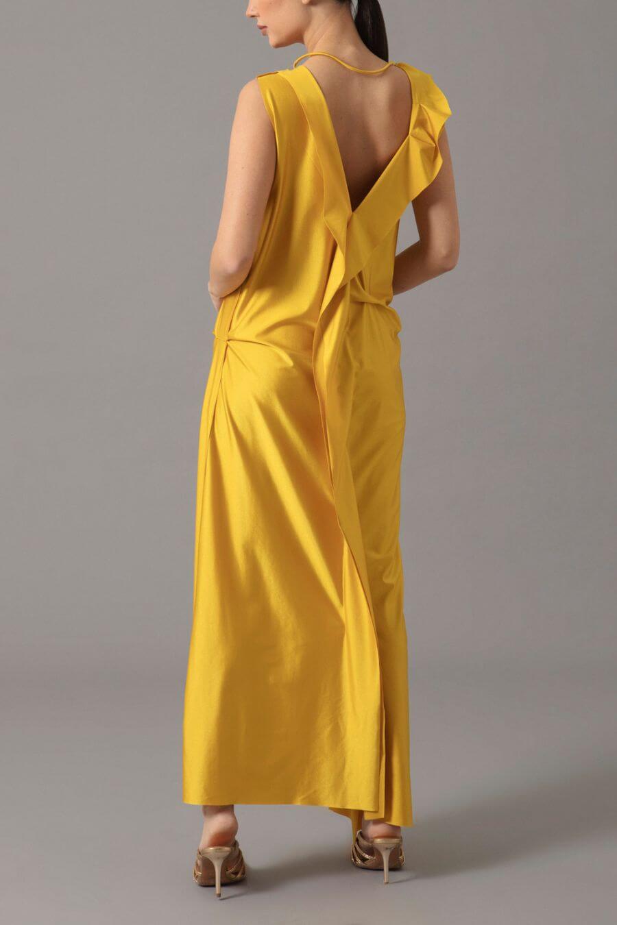 VESTIDO LARGO OLANES