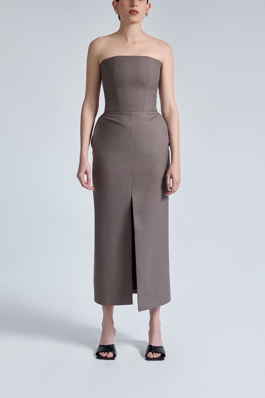 VESTIDO MIDI PALABRA DE HONOR