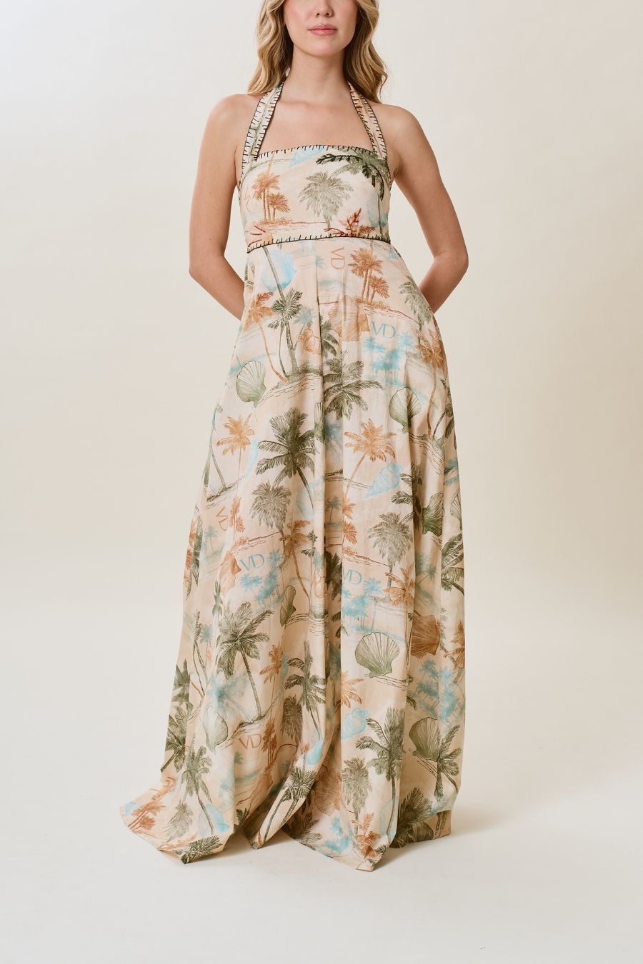 VESTIDO LARGO PALMA