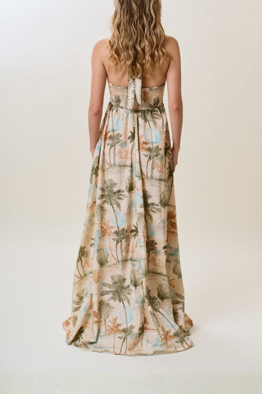 VESTIDO LARGO PALMA
