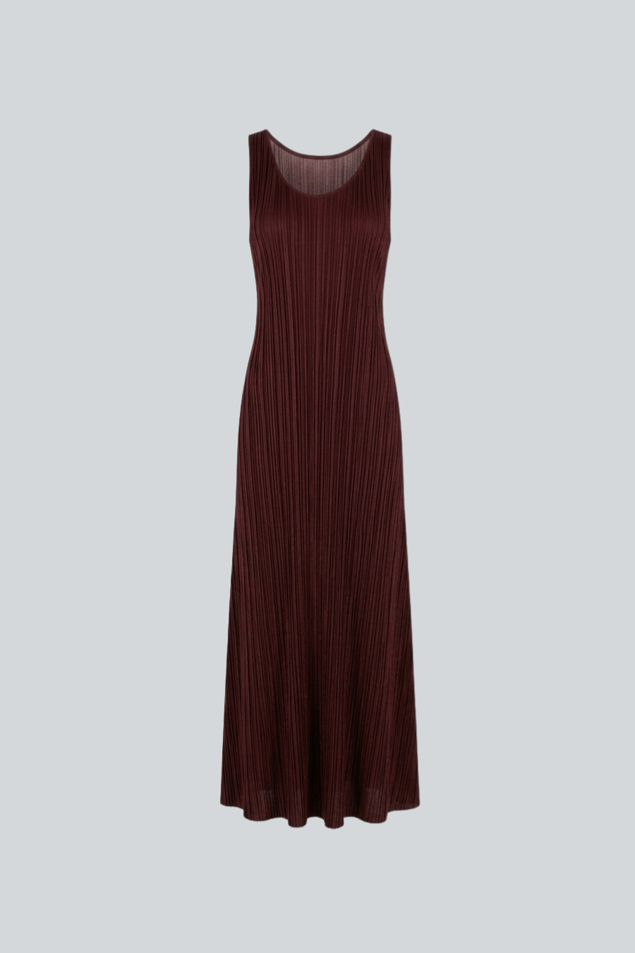 VESTIDO PLEATED LONG