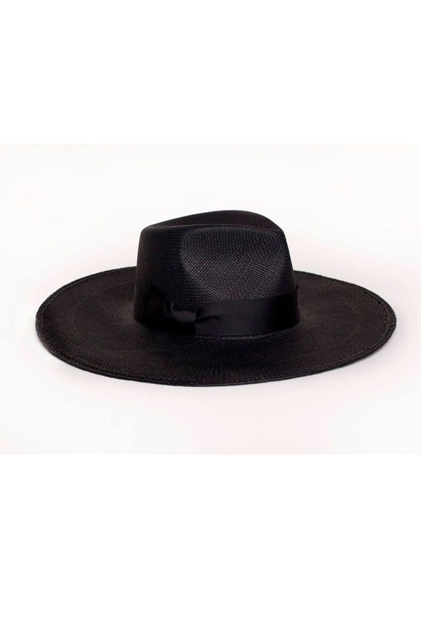 Sombrero negro con banda Mains De Vapeur Ugga